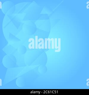 Abstract gradient geometric background vector illustration Stock Vector
