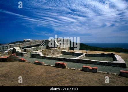 Shirley Heights Antigua Dow's Hill Fort Stock Photo