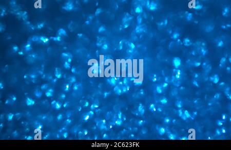 blue background with bubbles Stock Photo