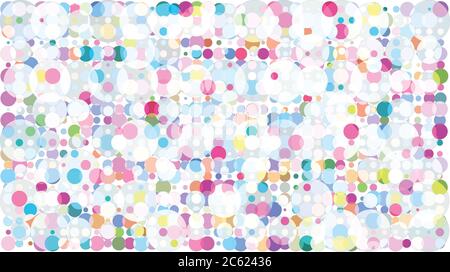 colorful balloons on a white background Stock Photo