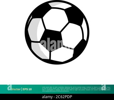 Ball / Football Icon Vector Logo Template Illustration Design. Editable Vector EPS 10. Stock Vector