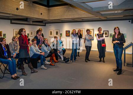 Art and Cooking - Art exhibition interpreted culinary in the Clemens Sels Museum Neuss, Germany Stock Photo