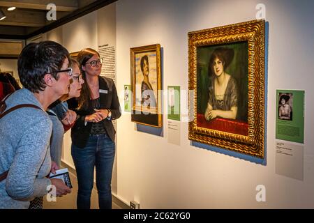 Art and Cooking - Art exhibition interpreted culinary in the Clemens Sels Museum Neuss, Germany Stock Photo