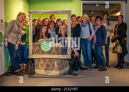 Art and Cooking - Art exhibition interpreted culinary in the Clemens Sels Museum Neuss, Germany Stock Photo