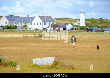 Portland. 6th July 2020. UK Weather. People enjoy being outside in the sunshine on the beautiful Isle of Portland in Dorset. Credit: stuart fretwell/Alamy Live News Stock Photo