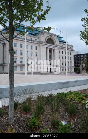 Baskerville House in Centenary Square, Birmingham, UK Stock Photo