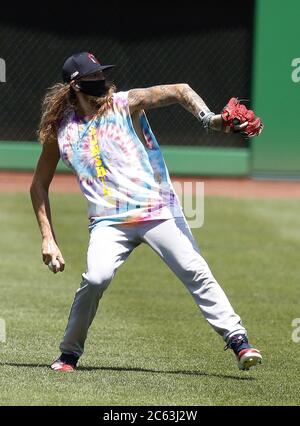 Cleveland Indians Baseball Uniform Yoga Leggings