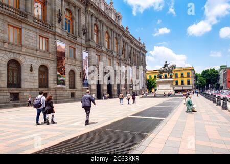 The National Museum of Art in the historical center of Mexico City Stock Photo