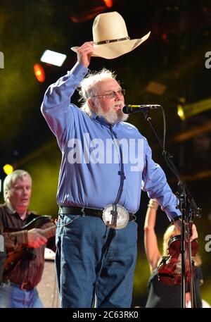 06 July 2020 - Country music and southern rock legend Charlie Daniels has passed away after suffering a stroke. The Grand Ole Opry member and Country Music Hall of Famer was 83. File Photo: 08 June 2014 - Nashville, Tennessee - Charlie Daniels Band, Charlie Daniels. 2014 CMA Music Festival Nightly Concert held at LP Field. (Credit Image: © Laura Farr/AdMedia via ZUMA Wire) Stock Photo