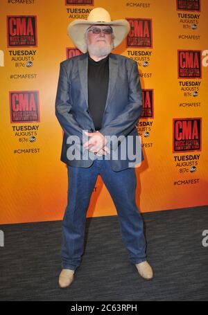 06 July 2020 - Country music and southern rock legend Charlie Daniels has passed away after suffering a stroke. The Grand Ole Opry member and Country Music Hall of Famer was 83. File Photo: 08 June 2014 - Nashville, Tennessee - Charlie Daniels. 2014 CMA Music Festival Nightly Press Conference held at LP Field. (Credit Image: © AdMedia via ZUMA Wire) Stock Photo