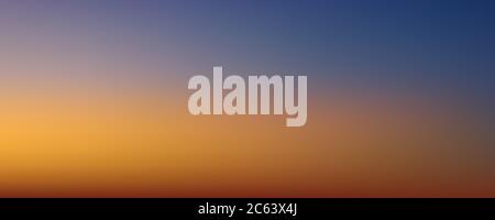 Vector gradient background, natural colors. Sunset and dawn. Stock Vector