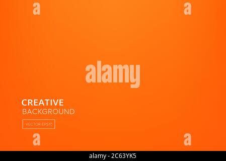 Minimal Orange gradient abstract background Stock Vector
