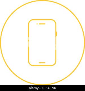 Unique smartphone vector line icon set Stock Vector Image & Art - Alamy