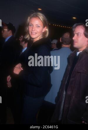 Westwood, California, USA 13th December 1995 Actress Cameron Diaz attends Universal Pictures' '12 Monkeys' Premiere on December 13, 1995 at Mann Bruin Theatre in Westwood, California, USA. Photo by Barry King/Alamy Stock Photo Stock Photo