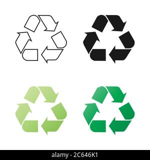 Recycle sign Stock Vector