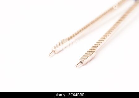 A divider isolated against white Stock Photo