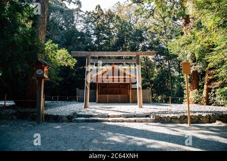 Ise Grand Shrine Geku in Mie, Japan Stock Photo