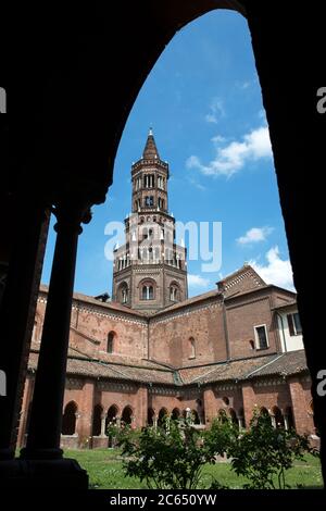 Italy, Lombardy, Milan, Chiaravalle Abbey Stock Photo