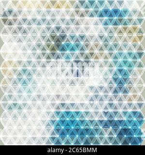 Pattern of geometric shapes Stock Vector