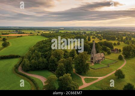 Fountains Abbey is one of the largest and best preserved ruined Cistercian monasteries in England Stock Photo