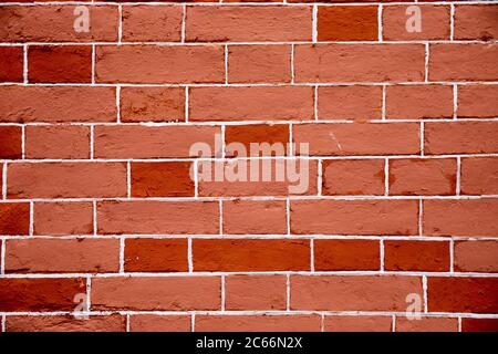 Yellow brick wall texture with dark inter layers  Stock Photo