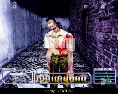 Resident Evil Survivor - Sony Playstation 1 PS1 PSX - Editorial use only Stock Photo