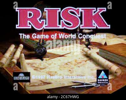 Risk - Sony Playstation 1 PS1 PSX - Editorial use only Stock Photo