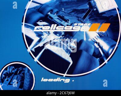 Rollcage II 2 - Sony Playstation 1 PS1 PSX - Editorial use
