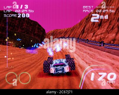 Rollcage II 2 - Sony Playstation 1 PS1 PSX - Editorial use