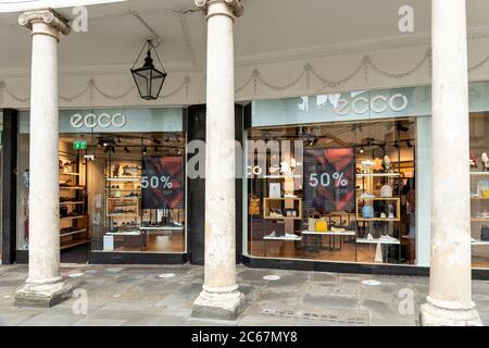 Sale 50% off at shoes a shoe shop in Bath Bath City centre, England, UK Stock Photo Alamy