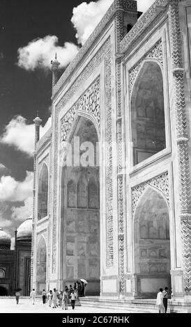 India, Āgra, Taj Mahal, 1968 or earlier, Cities of Mughul India Stock ...