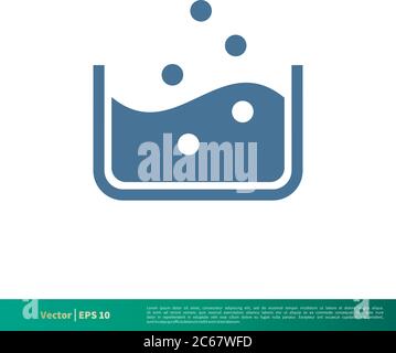 Water Tank Icon Vector Logo Template Illustration Design. Editable Vector EPS 10. Stock Vector