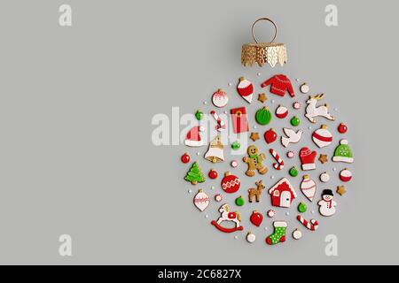 https://l450v.alamy.com/450v/2c6827x/decorated-christmas-cookies-overhead-view-2c6827x.jpg