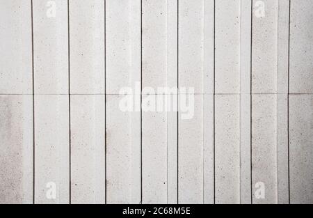 Arrange the rough brick with a slit. White and black. Stock Photo