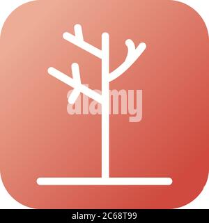 Unique Autumn Vector Glyph Icon Stock Vector