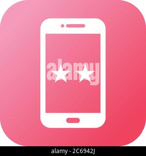 Unique Favorites Vector Glyph Icon Stock Vector