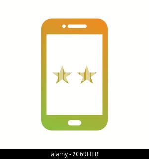 Unique Favorites Vector Glyph Icon Stock Vector
