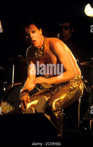 Lux Interior from The Cramps live at the Brixton Academy. London, April ...