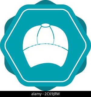 Unique Cap Vector Glyph Icon Stock Vector