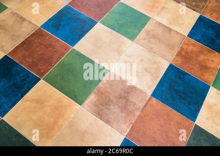 Tile texture for background.Colorful tiles background Stock Photo