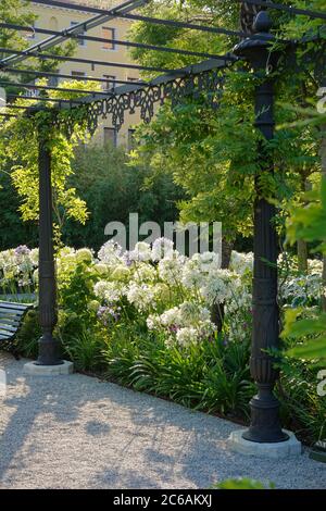 Venedig, Giardini Reali (Königlicher Garten) // Venice, Royal Garden (Napoleon's Gardens) Stock Photo