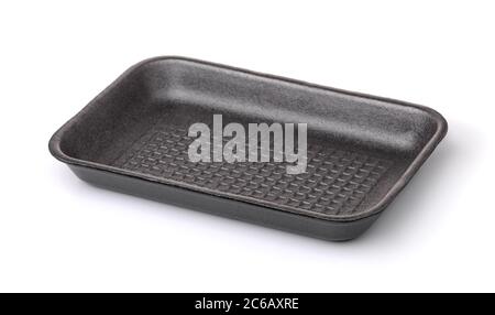 Black Styrofoam Trays Stock Photo - Alamy