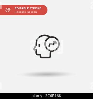 High Simple vector icon. Illustration symbol design template for web mobile UI element. Perfect color modern pictogram on editable stroke. High icons Stock Vector