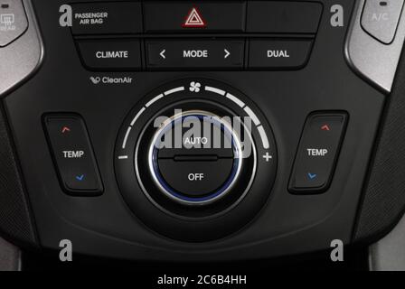 automatic Car Air Conditioner Stock Photo