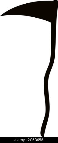 Witch Hook on white background. VECTOR Stock Vector