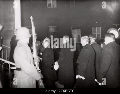 Diplomatic reception in the Reich Chancellery Heinrich Hoffmann Photographs 1934 Adolf Hitler's official photographer, and a Nazi politician and publisher, who was a member of Hitler's intimate circle. Stock Photo