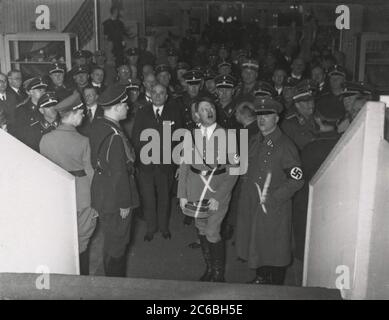 Hitler visits the Leipzig fair Heinrich Hoffmann Photographs 1934 Adolf ...