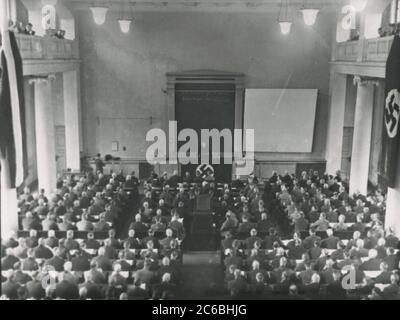 Rally in the Berlin Sportpalast Heinrich Hoffmann Photographs 1933 ...