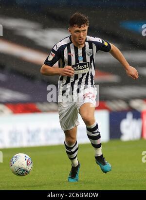 West Bromwich Albion's Dara O'Shea during the Sky Bet Championship match at The Hawthorns, West Bromwich. Stock Photo