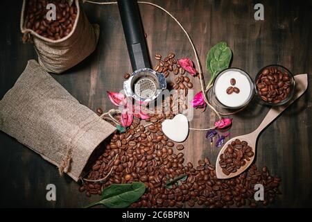 colombian cafe flavor Stock Photo